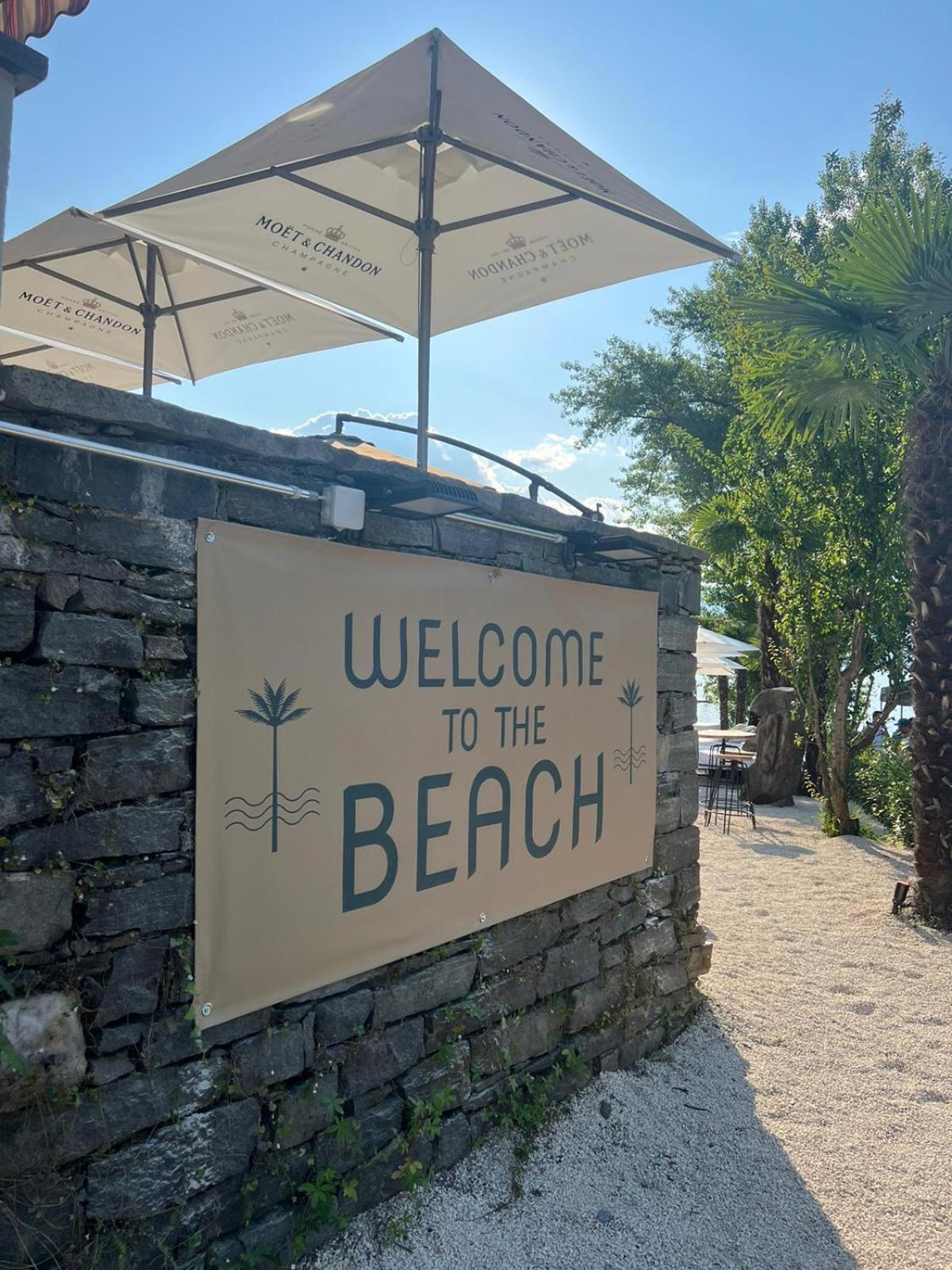 Riva Beach Club I Boutique Hotel I Restaurant Gambarogno Ngoại thất bức ảnh