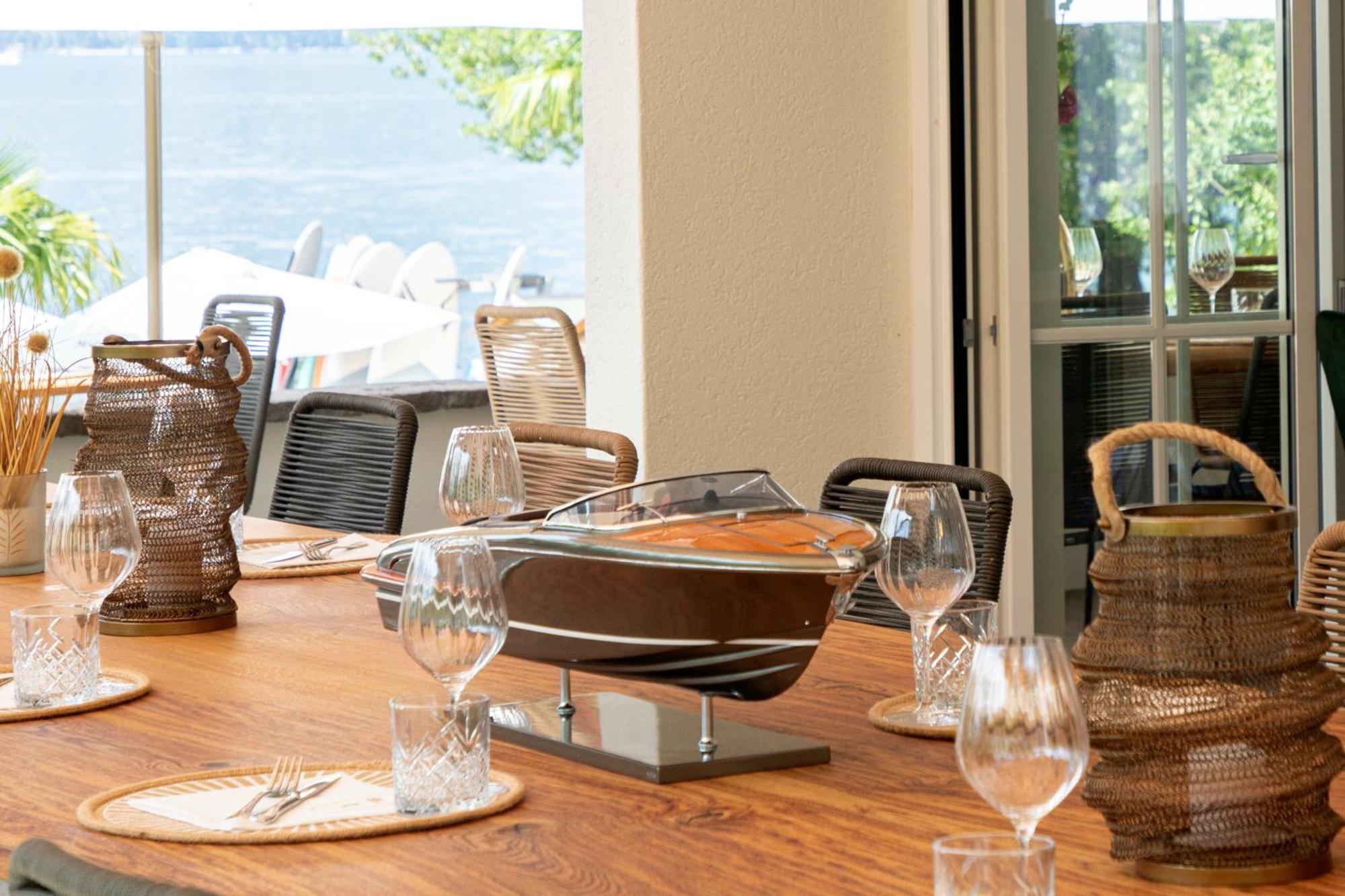 Riva Beach Club I Boutique Hotel I Restaurant Gambarogno Ngoại thất bức ảnh